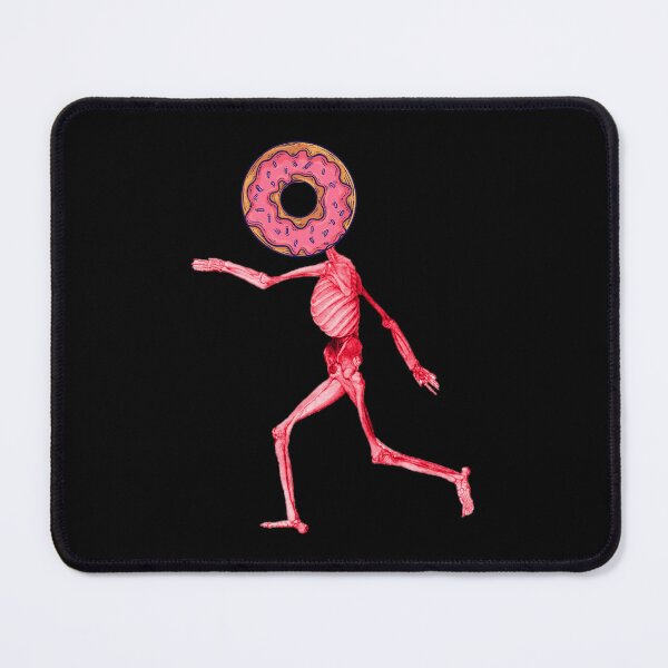 Item preview, Pop Surrealism Food - Funny Donut Skeleton designed and sold by fooderiffic.