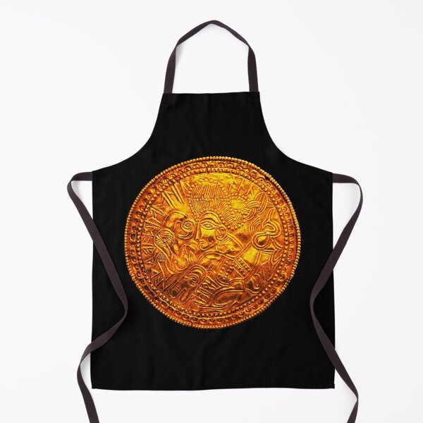 Item preview, VIKING GOLD COIN WITH KNIGHT ON HORSE AND MAGIC RUNES OF ODIN designed and sold by BulganLumini.