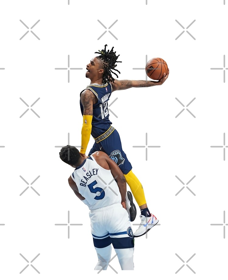 Ja Morant Dunk on Malik Beasley - Ja Morant - Tapestry