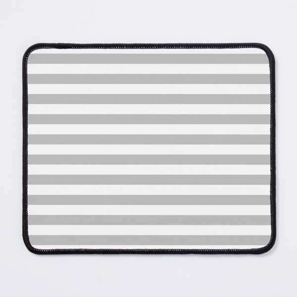Item preview, Small SILVER GREY and WHITE Horizontal STRIPES designed and sold by RachelMacht.