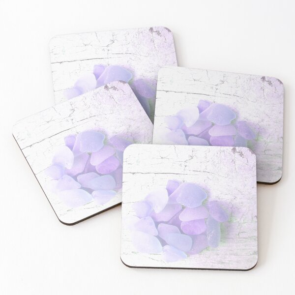 Item preview, Beach Decor Pale Lavender Sea Glass Beachy Pastel Coastal Aesthetic Photo 3 of 8 designed and sold by Beachy.