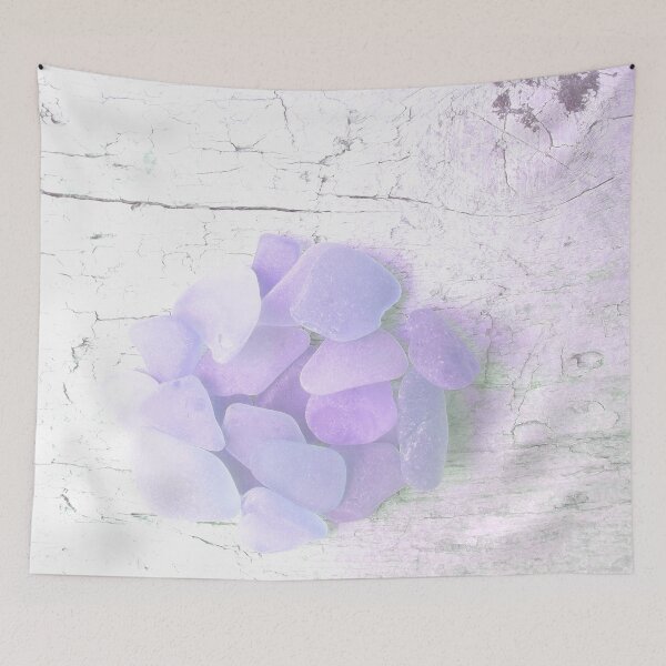 Item preview, Beach Decor Pale Lavender Sea Glass Beachy Pastel Coastal Aesthetic Photo 3 of 8 designed and sold by Beachy.