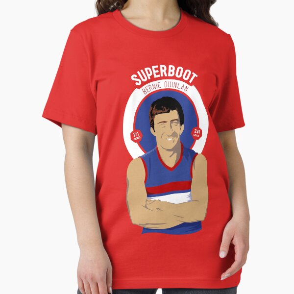 Item preview, Bernie Quinlan of the Bulldogs - for red shirts designed and sold by Chris Rees.