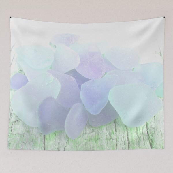 Item preview, Beach Decor Pale Lavender Sea Glass Beachy Pastel Coastal Aesthetic Photo 4 of 8 designed and sold by Beachy.