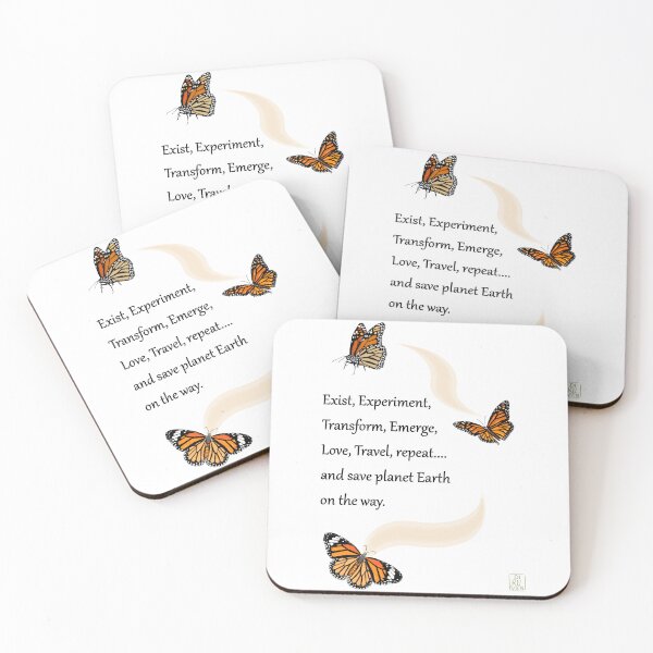 Item preview, Butterfly Monarch Lifecycle-Lifestyle Save The Butterfly Pollinators designed and sold by RubyLobo.
