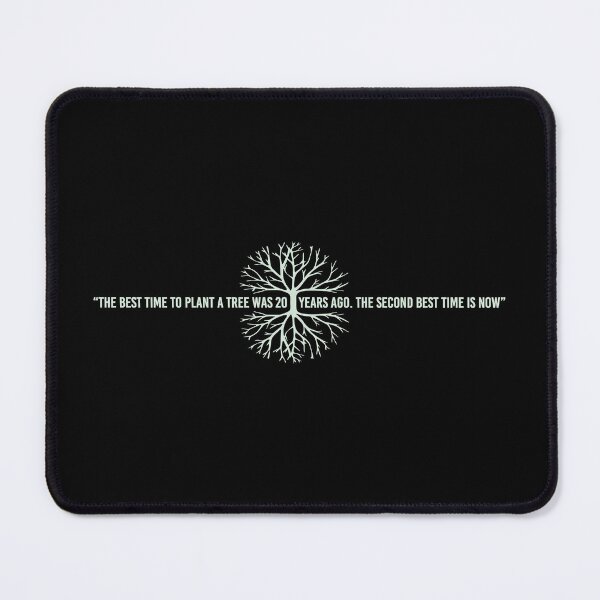 Item preview, The best time to plant a tree was 20 years ago. The second best time is now. designed and sold by angelisart.