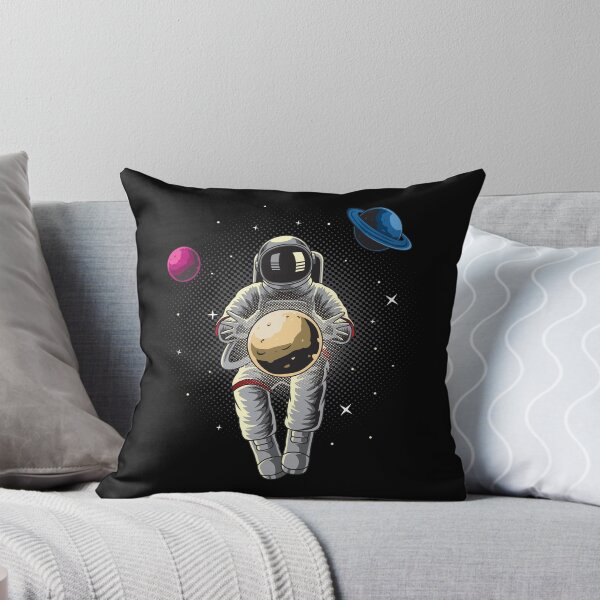 Item preview, Astronauta sosteniendo un planeta en el espacio designed and sold by allprintdesign.