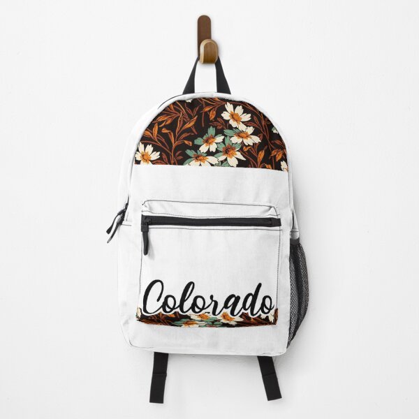 Item preview, Floral Map of USA States Colorado - Map of Colorado designed and sold by AmethystMurad.