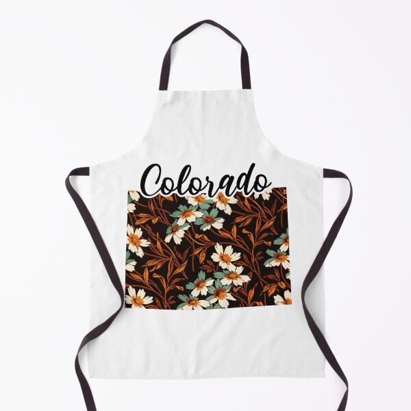 Item preview, Floral Map of USA States Colorado - Map of Colorado designed and sold by AmethystMurad.