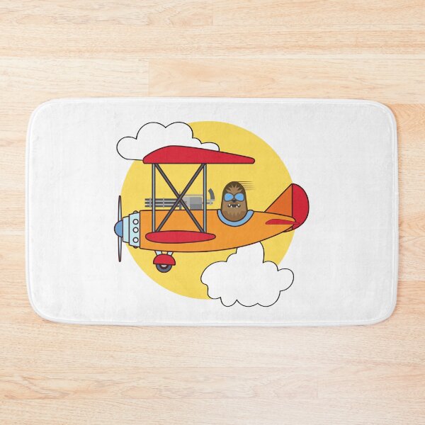 Item preview, Wookie Flying a Biplane designed and sold by AMERICANCHEEZ.
