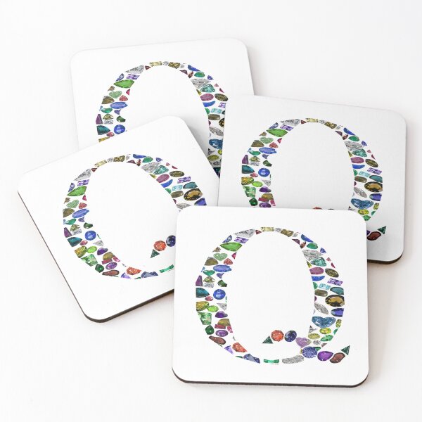 Item preview, Letter Q designed and sold by DigitalGemArt.
