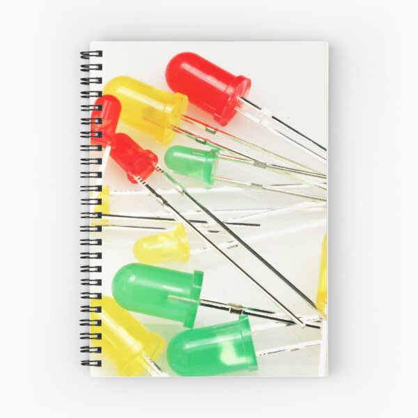 Item preview, Multiple colored LEDs on a white background designed and sold by tethysimaging.