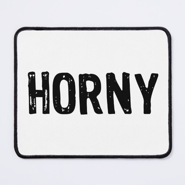 Item preview, Horny designed and sold by The "I Love Everything" Shop.