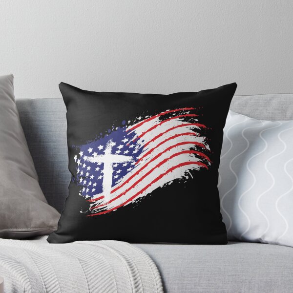 Item preview, American Flag With Cross designed and sold by RedSparkle.