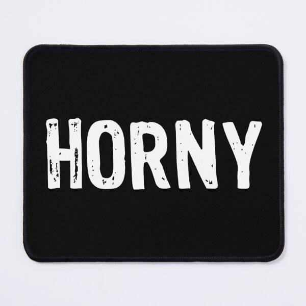 Item preview, Horny designed and sold by The "I Love Everything" Shop.