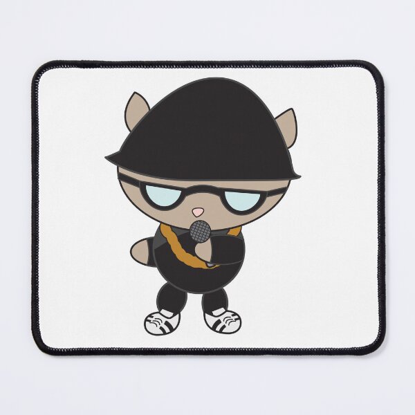 Item preview, Rapper Cat in Bell Hat designed and sold by ValeriesGallery.