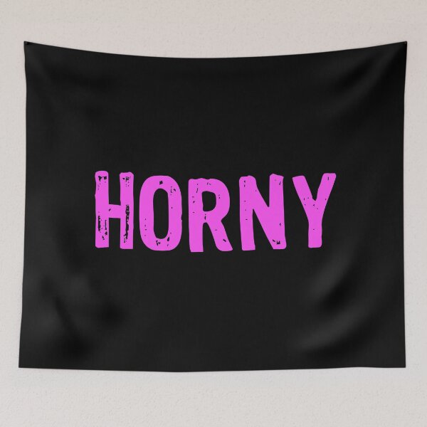 Item preview, Horny designed and sold by The "I Love Everything" Shop.
