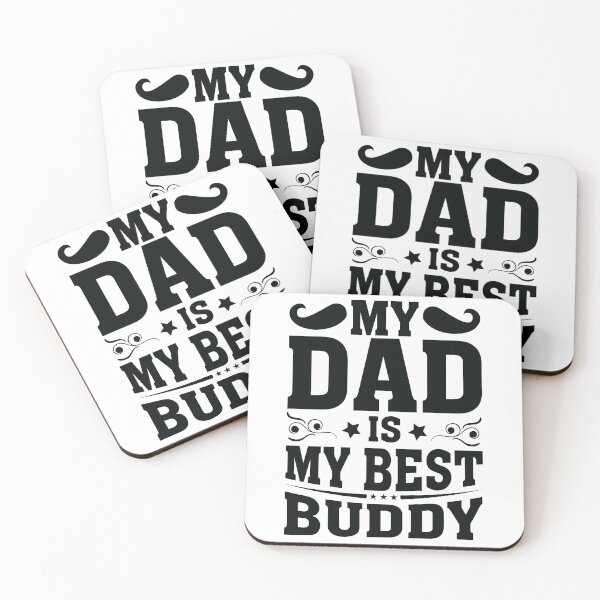 Item preview, my dad is my best buddy designed and sold by Fislux.