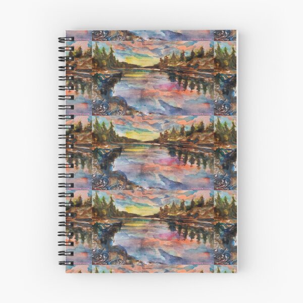 Item preview, Big Bear Lake Watercolor designed and sold by signaturelaurel.