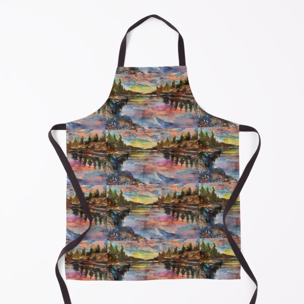Item preview, Big Bear Lake Watercolor designed and sold by signaturelaurel.