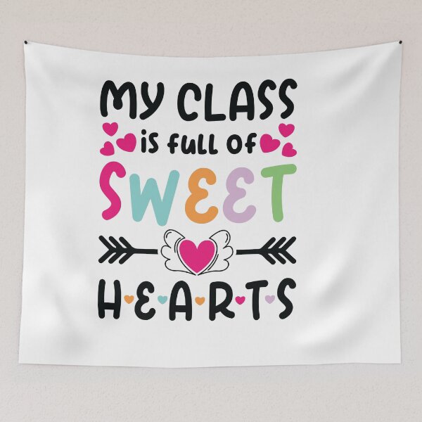 Item preview, my class is full of sweet hearts designed and sold by Fislux.