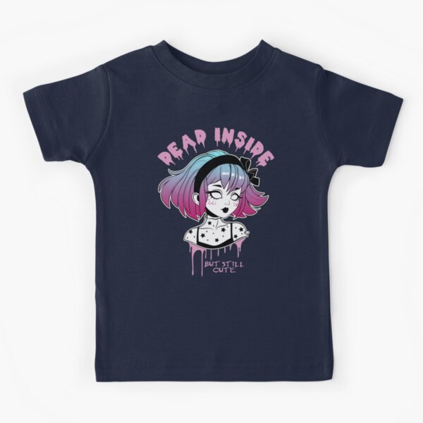 Stay Weird Pastel Goth - Creepy Cute Girl / white background | Kids T-Shirt