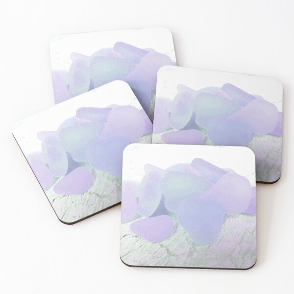 Item preview, Beach Decor Pale Lavender Sea Glass Beachy Pastel Coastal Aesthetic Photo 5 of 8 designed and sold by Beachy.
