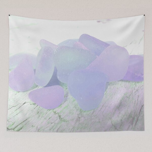 Item preview, Beach Decor Pale Lavender Sea Glass Beachy Pastel Coastal Aesthetic Photo 5 of 8 designed and sold by Beachy.