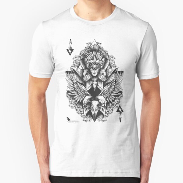 Jester Of Diamonds (Ace Of Diamonds) Slim Fit T-Shirt