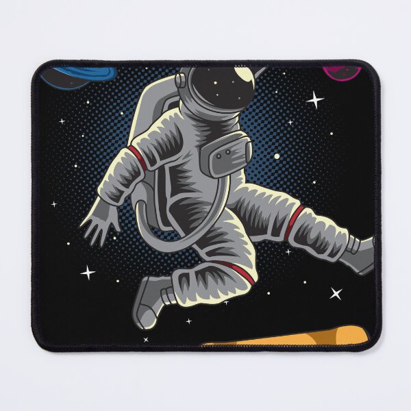 Item preview, Astronauta jugando al skateboard en el espacio designed and sold by allprintdesign.