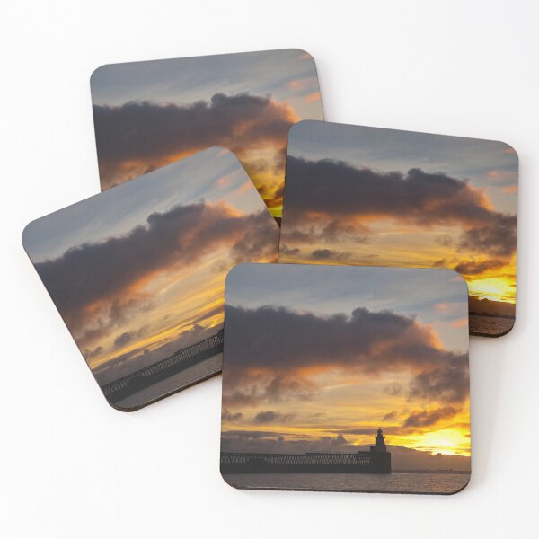 Item preview, Sunrise at the mouth of the River Blyth designed and sold by Violaman.