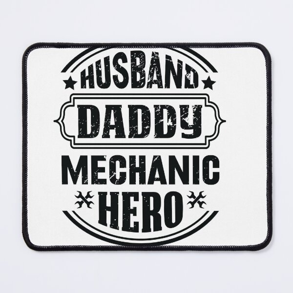 Item preview, husband daddy mechanic hero designed and sold by Fislux.