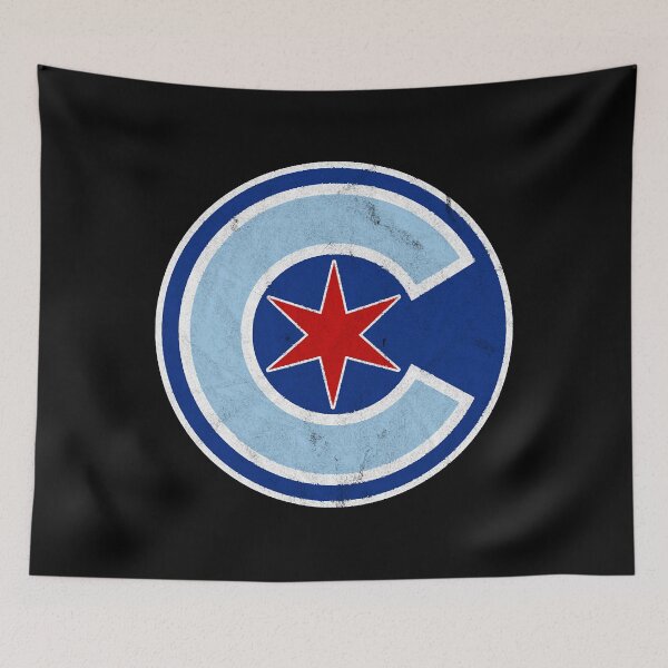 Item preview, Chicago Wrigleyville Star Logo Vintage Emblem Distressed Version  designed and sold by Sacekes99.