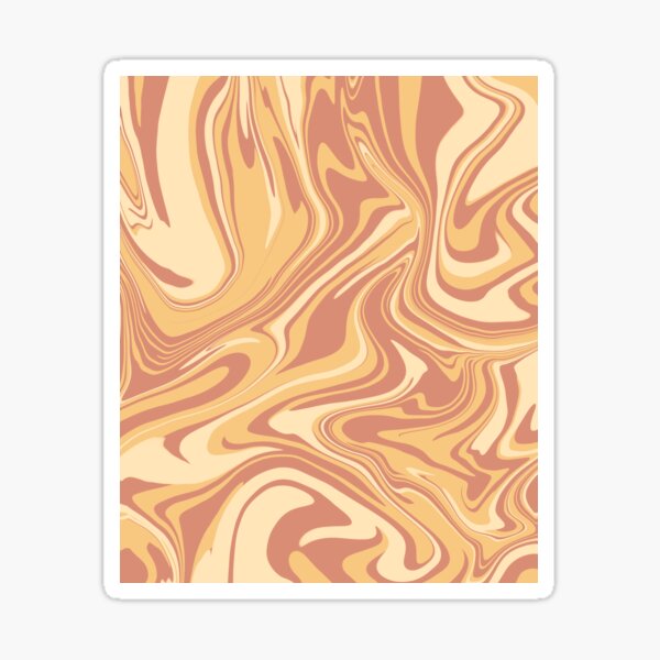 Item preview, Tan fluid abstract  designed and sold by pmakesArt.
