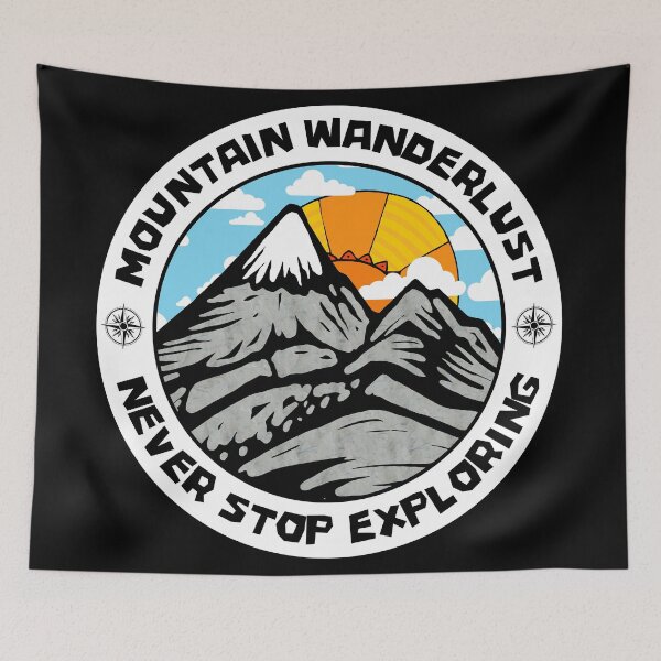 Item preview, Mountain Wanderlust designed and sold by TEEVO ART.