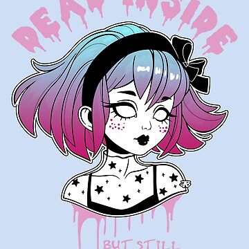 Fairy Kei Pastel Goth Skeleton Creepy Cute Tee (Made to Order) – Kawaii  Goods
