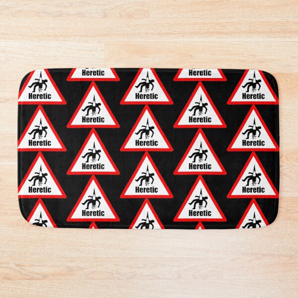 Item preview, Heretic warning red designed and sold by Real-Digital.