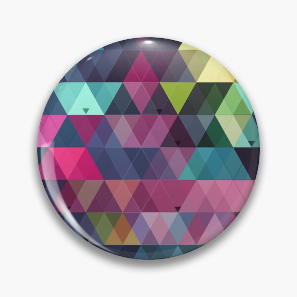 Item preview, Multicolor  triangles designed and sold by cutecrazytshirt.
