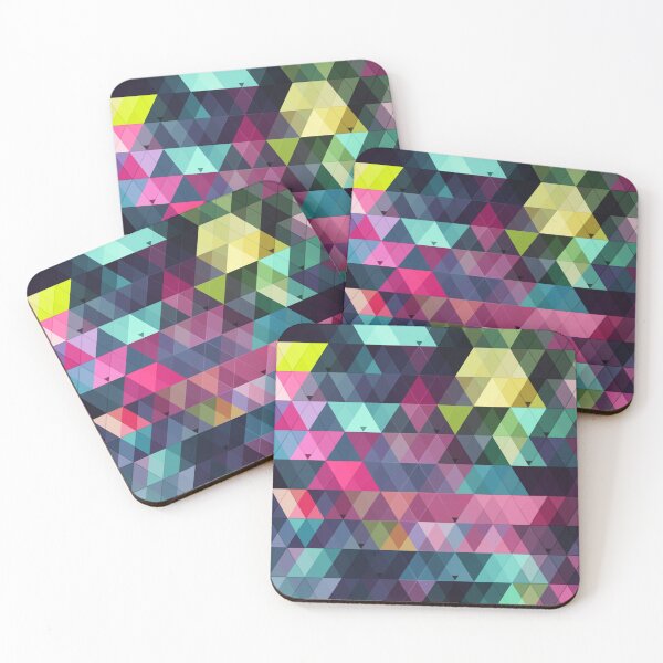 Item preview, Multicolor  triangles designed and sold by cutecrazytshirt.