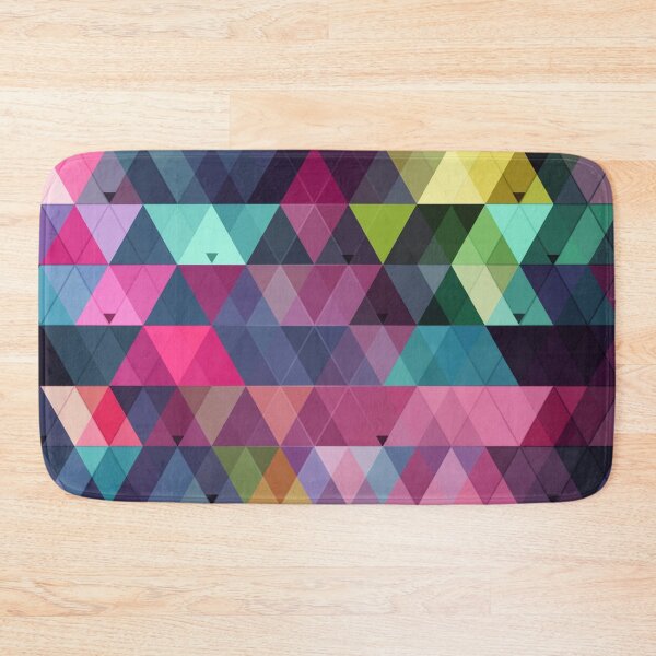 Item preview, Multicolor  triangles designed and sold by cutecrazytshirt.
