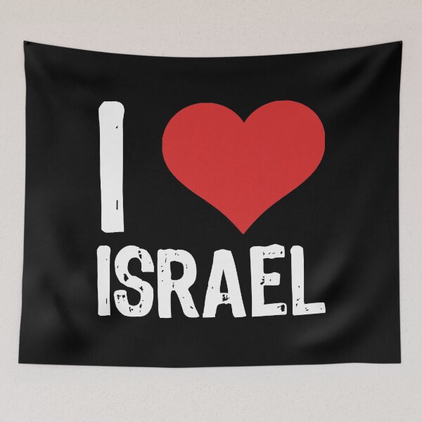 Item preview, I Love Israel designed and sold by The "I Love Everything" Shop.
