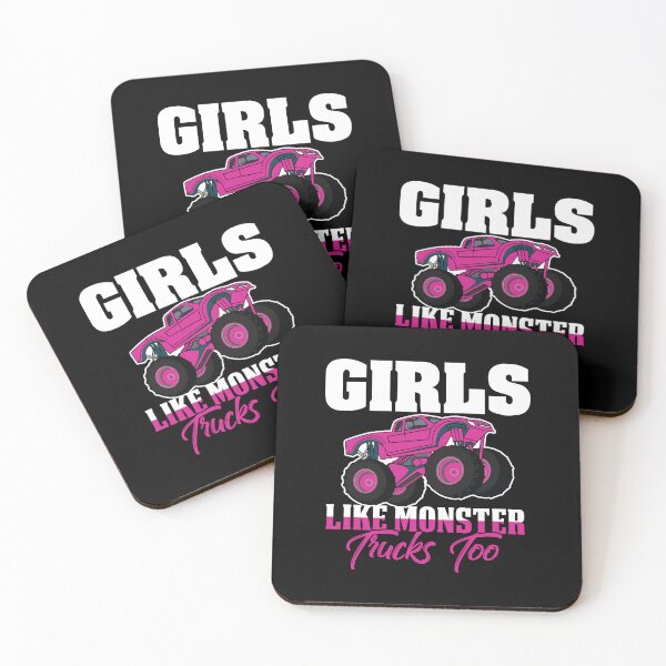 Item preview, girls like monster truck too designed and sold by Fislux.