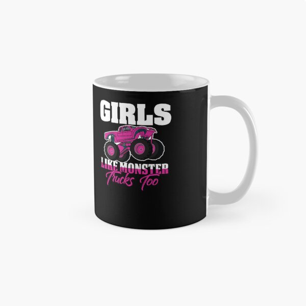 Item preview, girls like monster truck too designed and sold by Fislux.