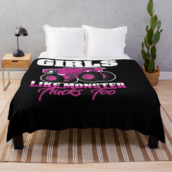 Item preview, girls like monster truck too designed and sold by Fislux.