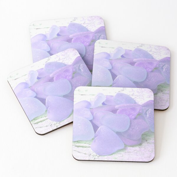 Item preview, Beach Decor Pale Lavender Sea Glass Beachy Pastel Coastal Aesthetic Photo 7 of 8 designed and sold by Beachy.