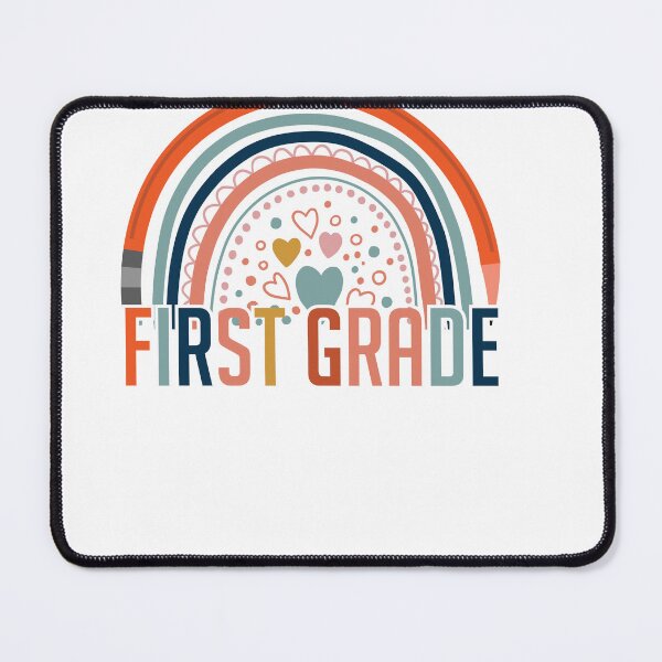 Item preview, first grade kids rainbow , sweet hearts designed and sold by Fislux.