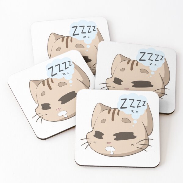 Item preview, Cinnamon the Cat sleeping designed and sold by skittles1698.