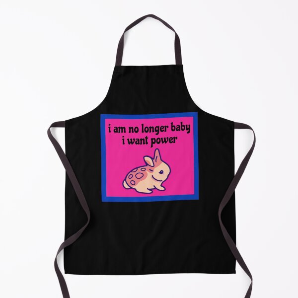 Item preview, When I Get Hungry I am No Longer Baby, I want Power Funny Rabbit Personality designed and sold by wigobun.