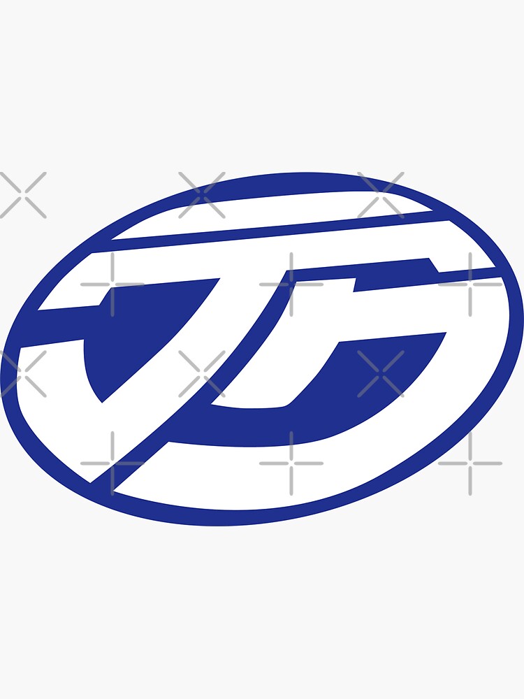 Teku Logo Plain White on Blue