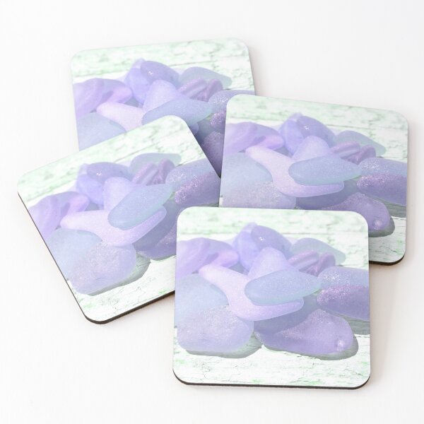 Item preview, Beach Decor Pale Lavender Sea Glass Beachy Pastel Coastal Aesthetic Photo 8 of 8 designed and sold by Beachy.